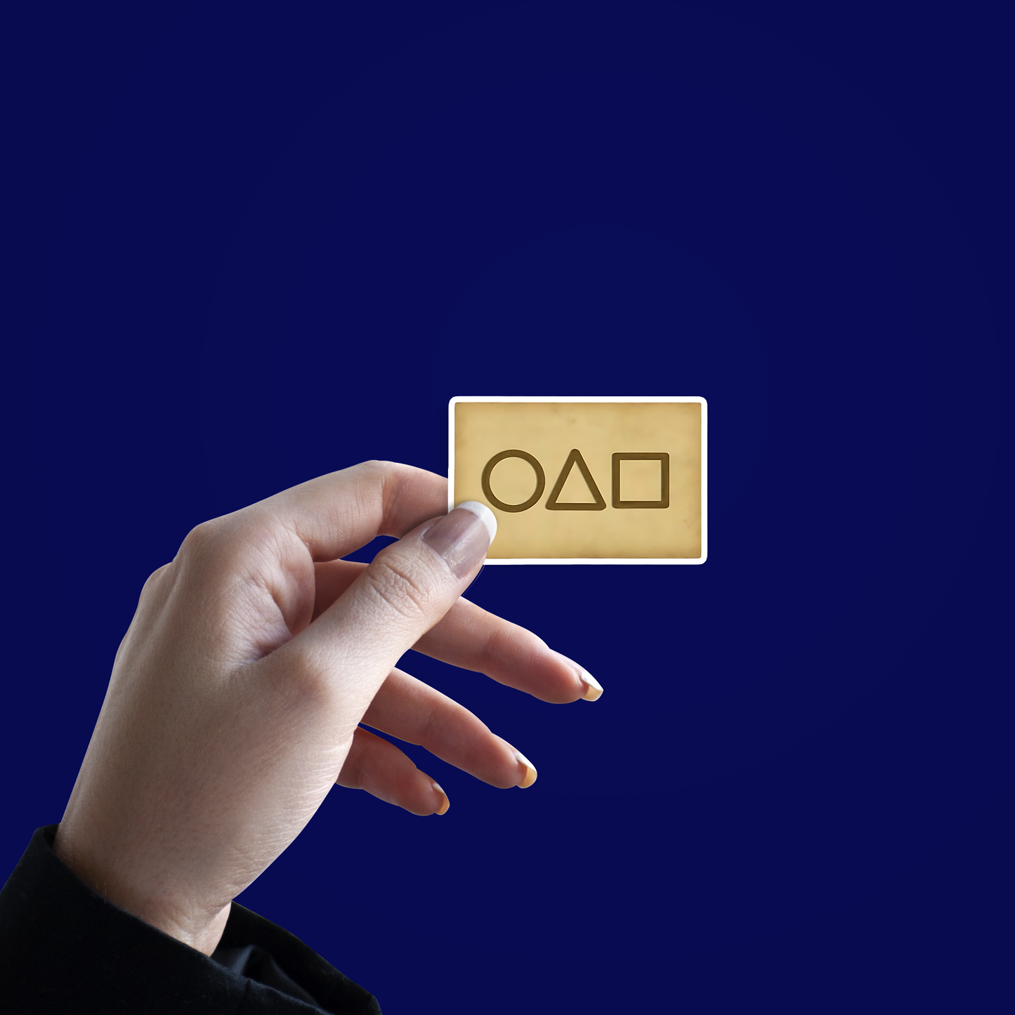 Squid game admission card Sticker
