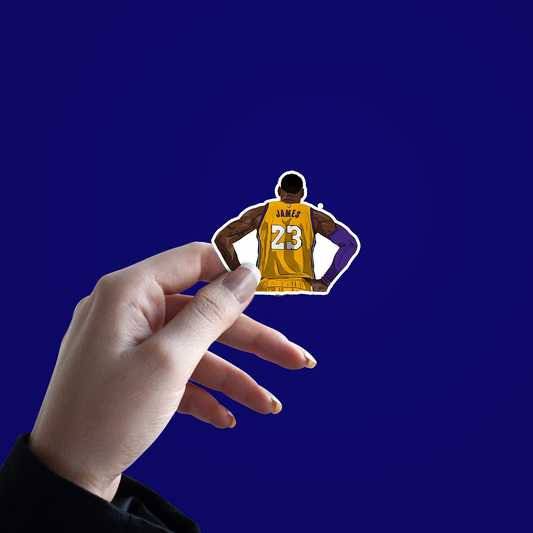 James 23 Sticker