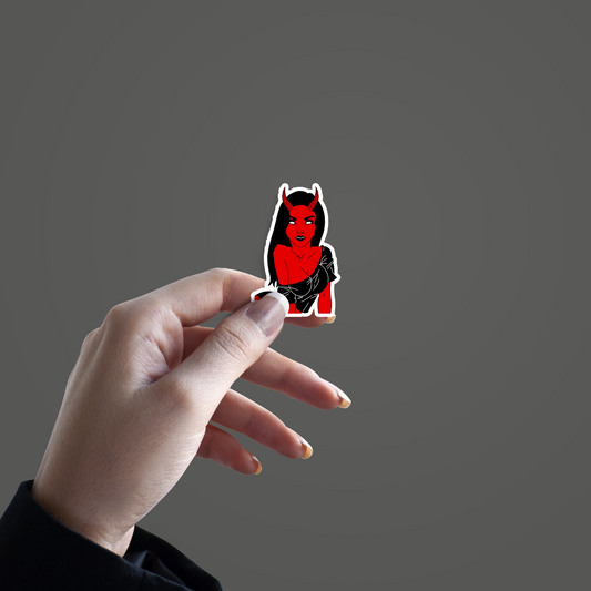 She - devil Sticker