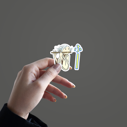 Mizuki from the anime Kamisama Kiss playing a flute Sticker