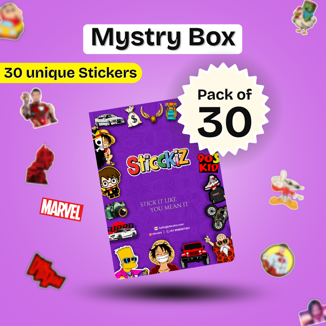 Mystry Box 11 ( 30 Random Stickers)