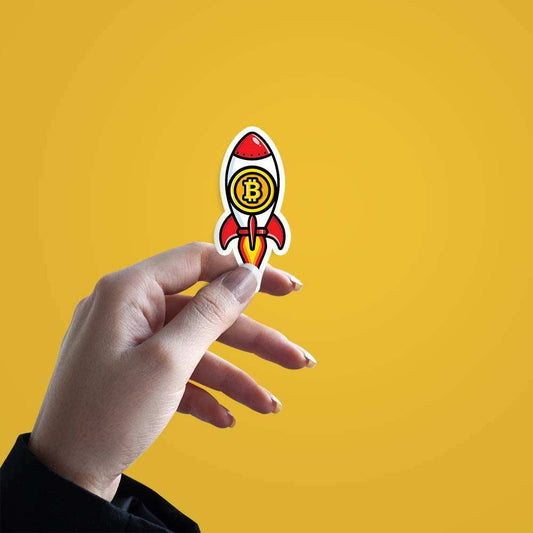 Bitcoin Rocket - sticckiz.com