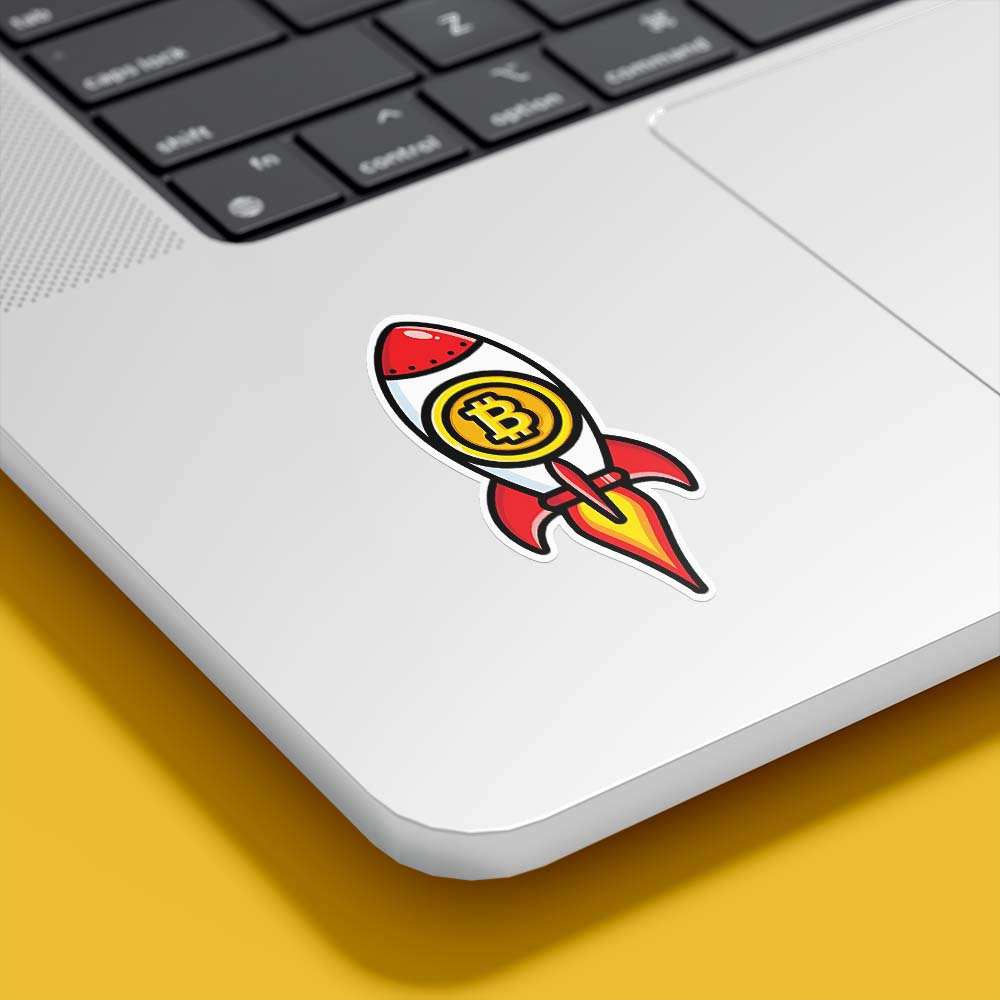Bitcoin Rocket - sticckiz.com