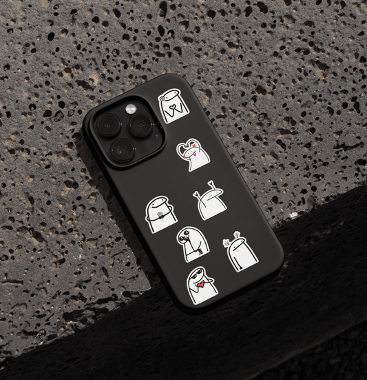 Flork mini Sticker sheet 1 - sticckiz.com