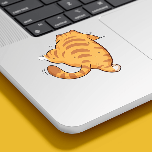 Cat climbing Sticker - sticckiz.com