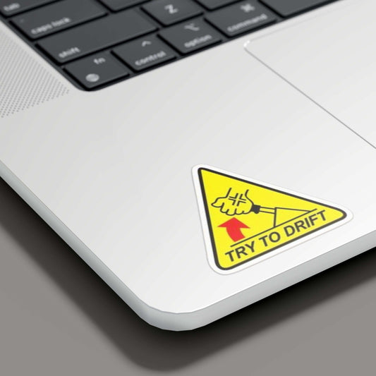 Try To Drift Sticker - sticckiz.com