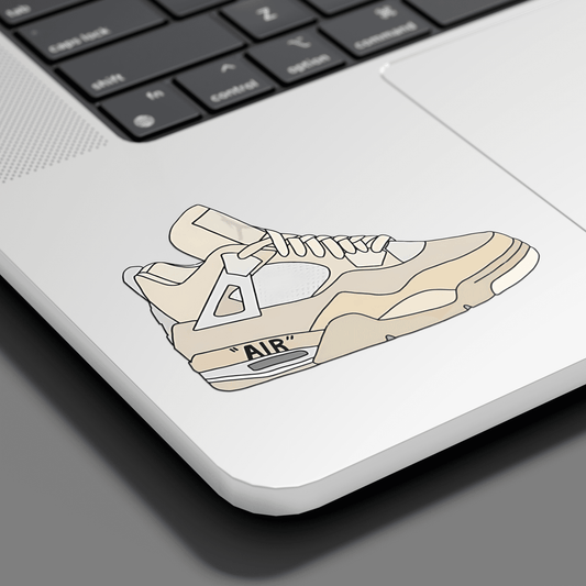 Air Jordan shoes Sticker - sticckiz.com