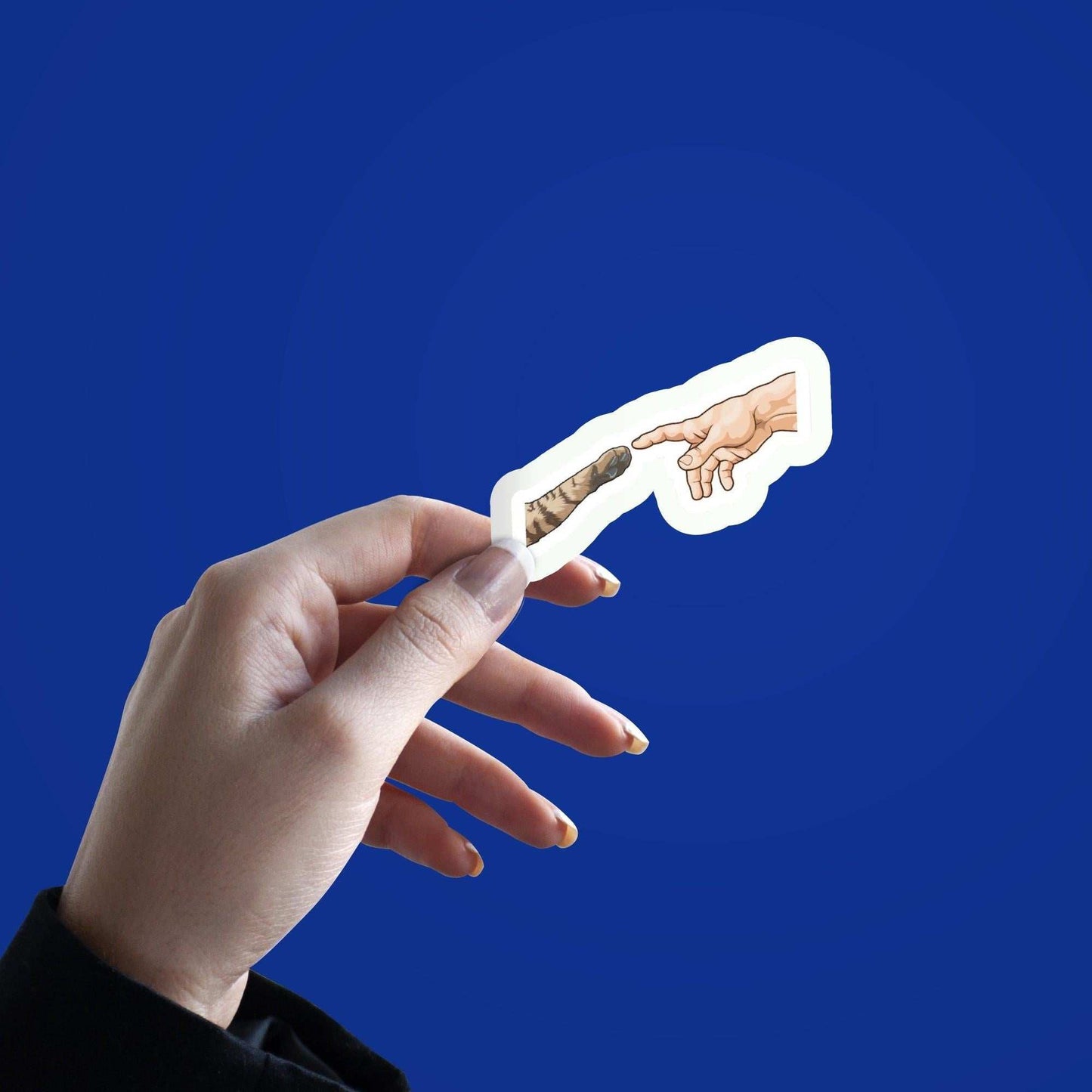 Touch Of God Sticker - sticckiz.com
