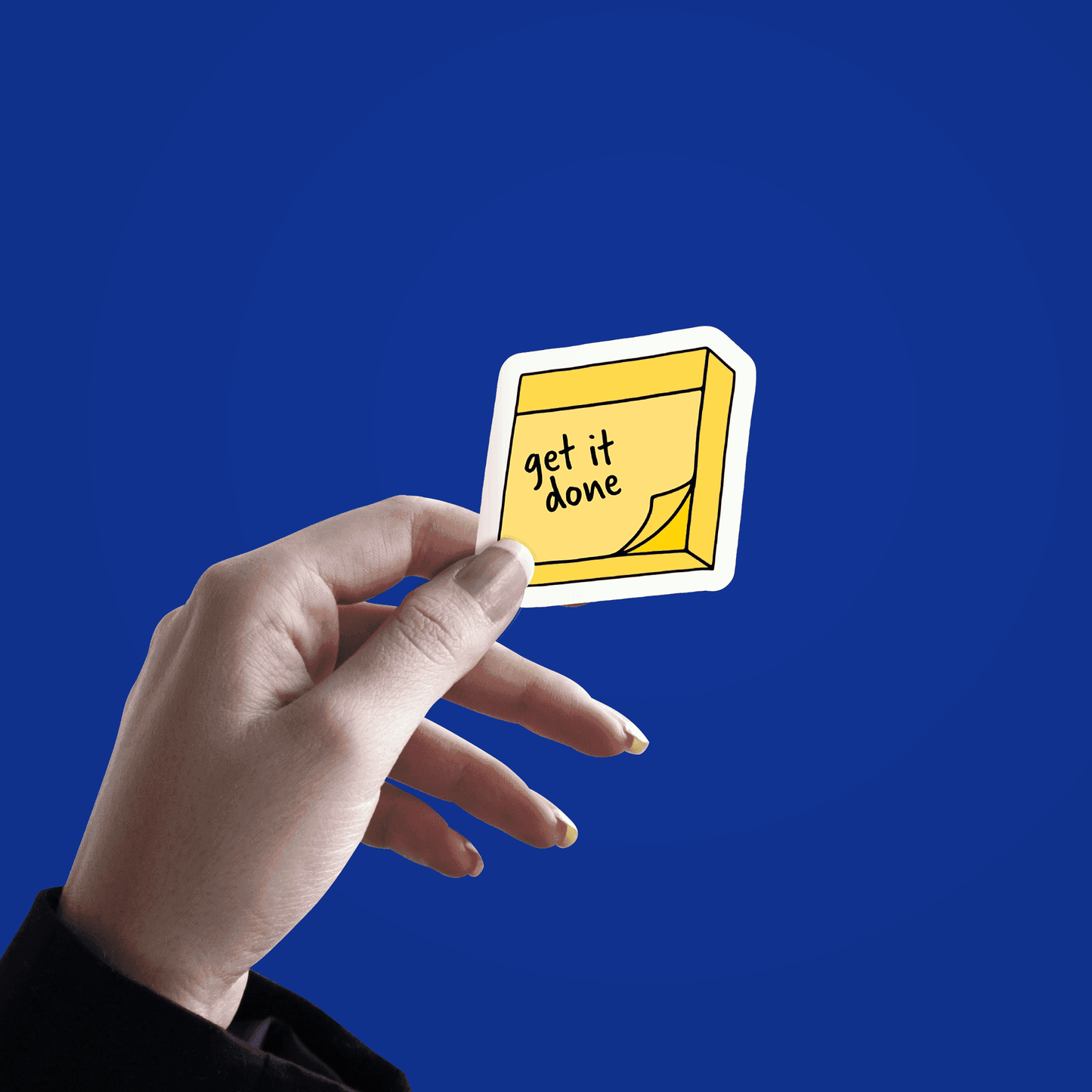 Get it Done Sticky Note Sticker - sticckiz.com