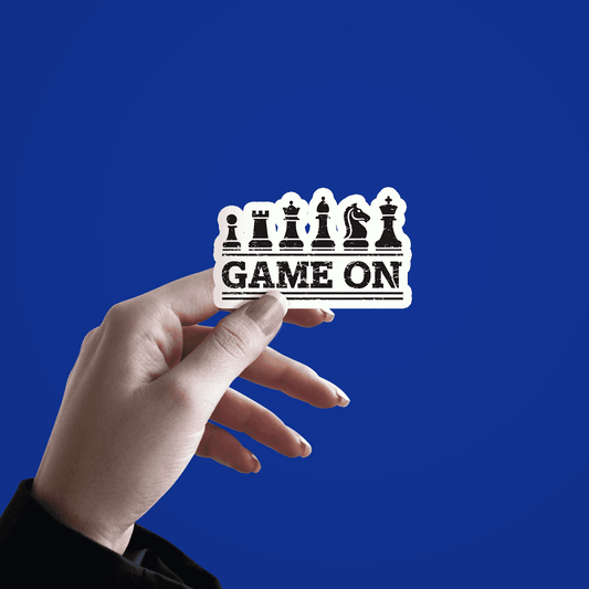 Game On Chess Sticker - sticckiz.com