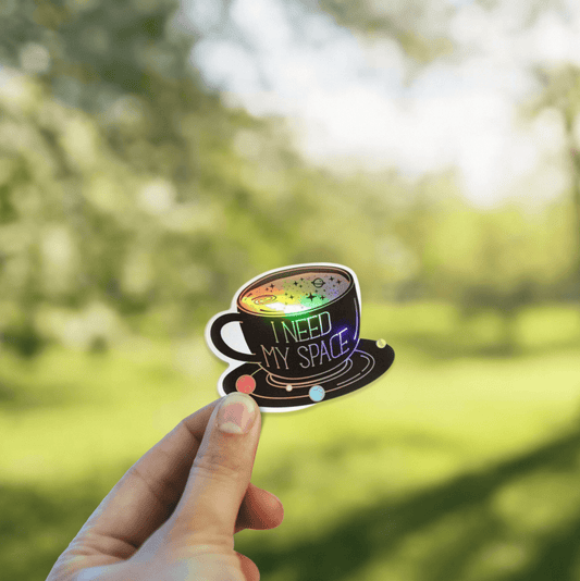 I Need My Space Sticker - sticckiz.com