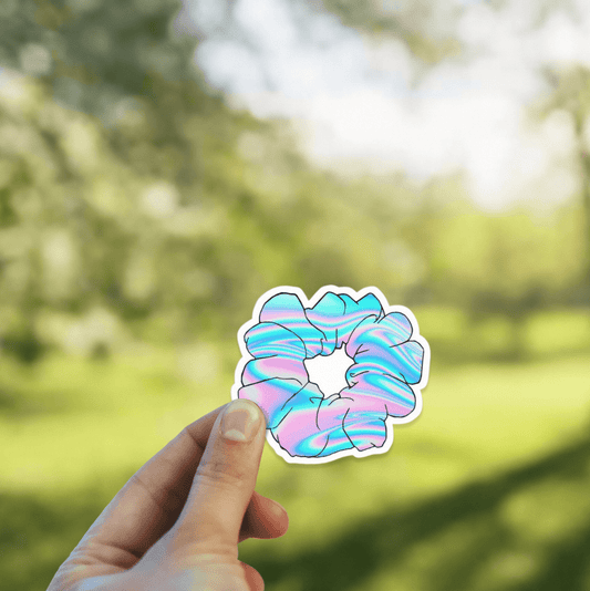 Scrunchy Sticker - sticckiz.com