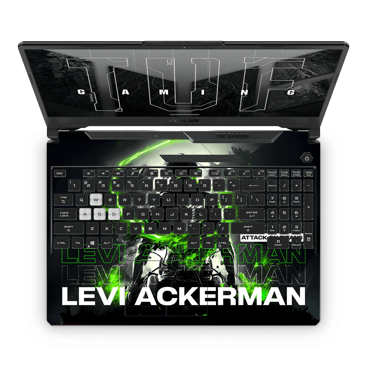 LEVI ACKERMAN Laptop Skin - sticckiz.com