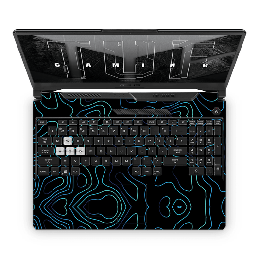 MULTICOLOR TOPOGRAPHY Laptop Skin - sticckiz.com