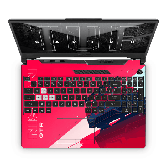 NISSAN GTR RED Laptop Skin - sticckiz.com