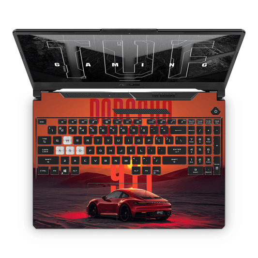 PORSCHE 911 SUNSET EDITION Laptop Skin - sticckiz.com