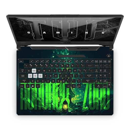 RORONOA ZORO GREEN EDITION Laptop Skin - sticckiz.com