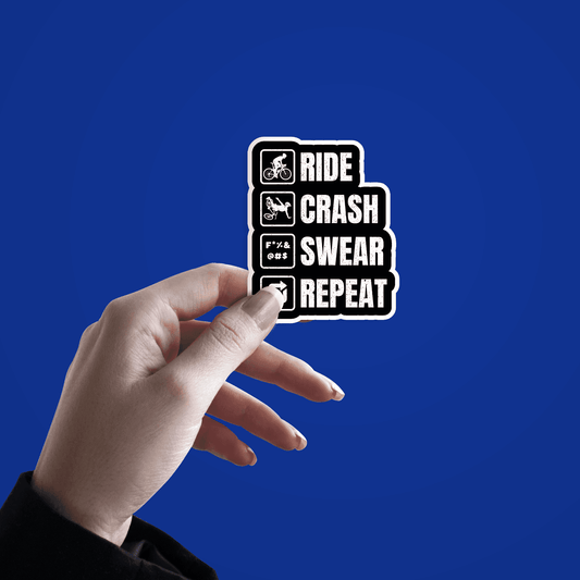 Mountain Bike Mtb Sticker - sticckiz.com