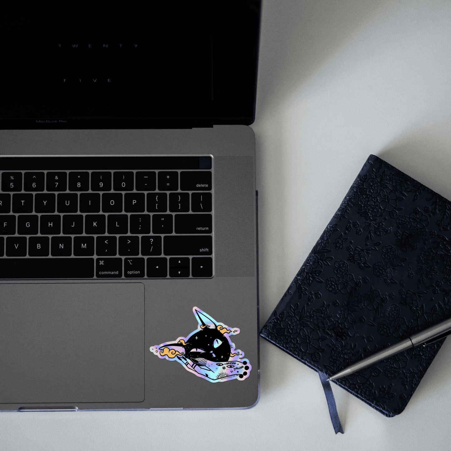 Squish Cat Head Sticker - sticckiz.com