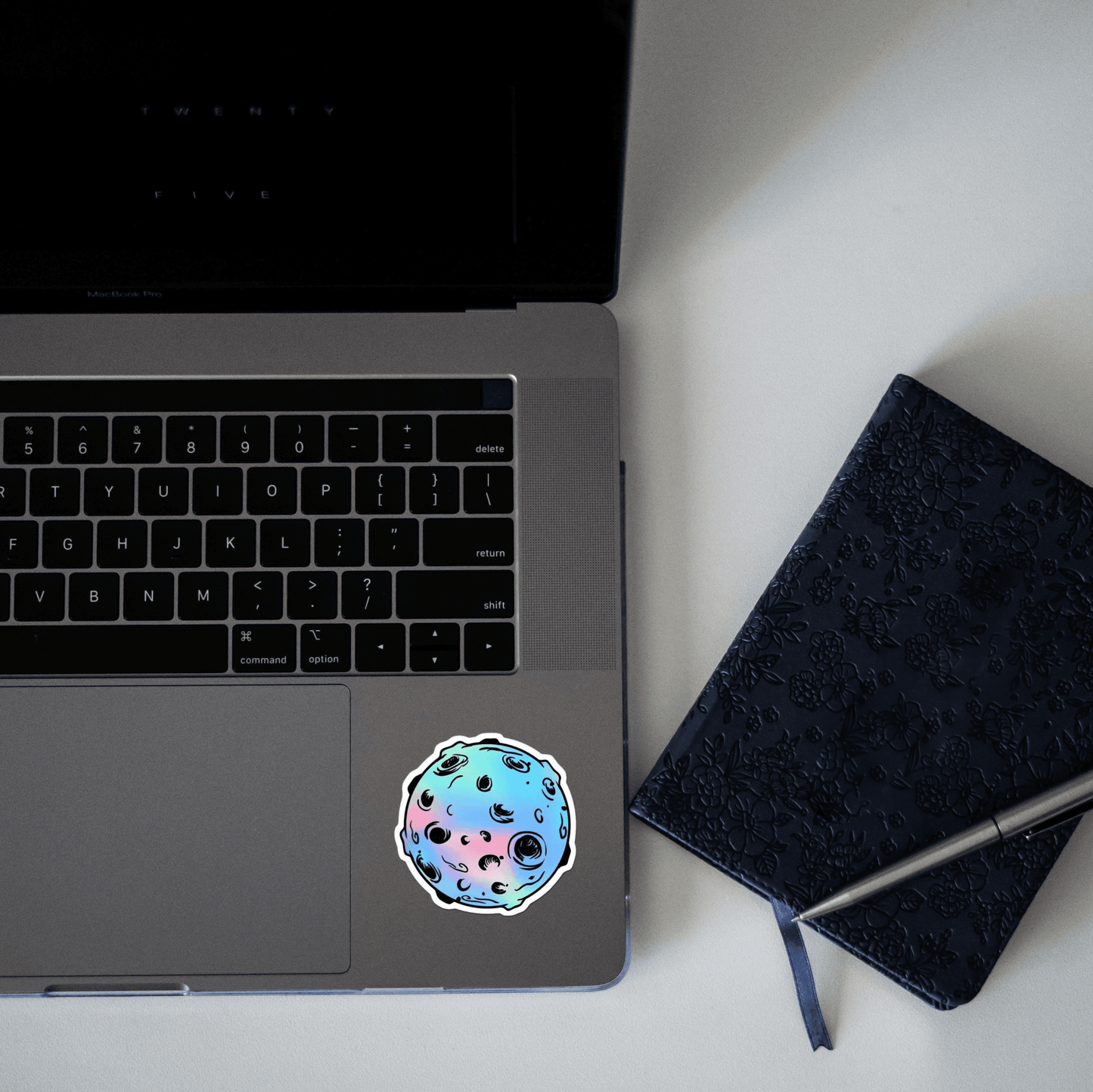Moon Sticker - sticckiz.com