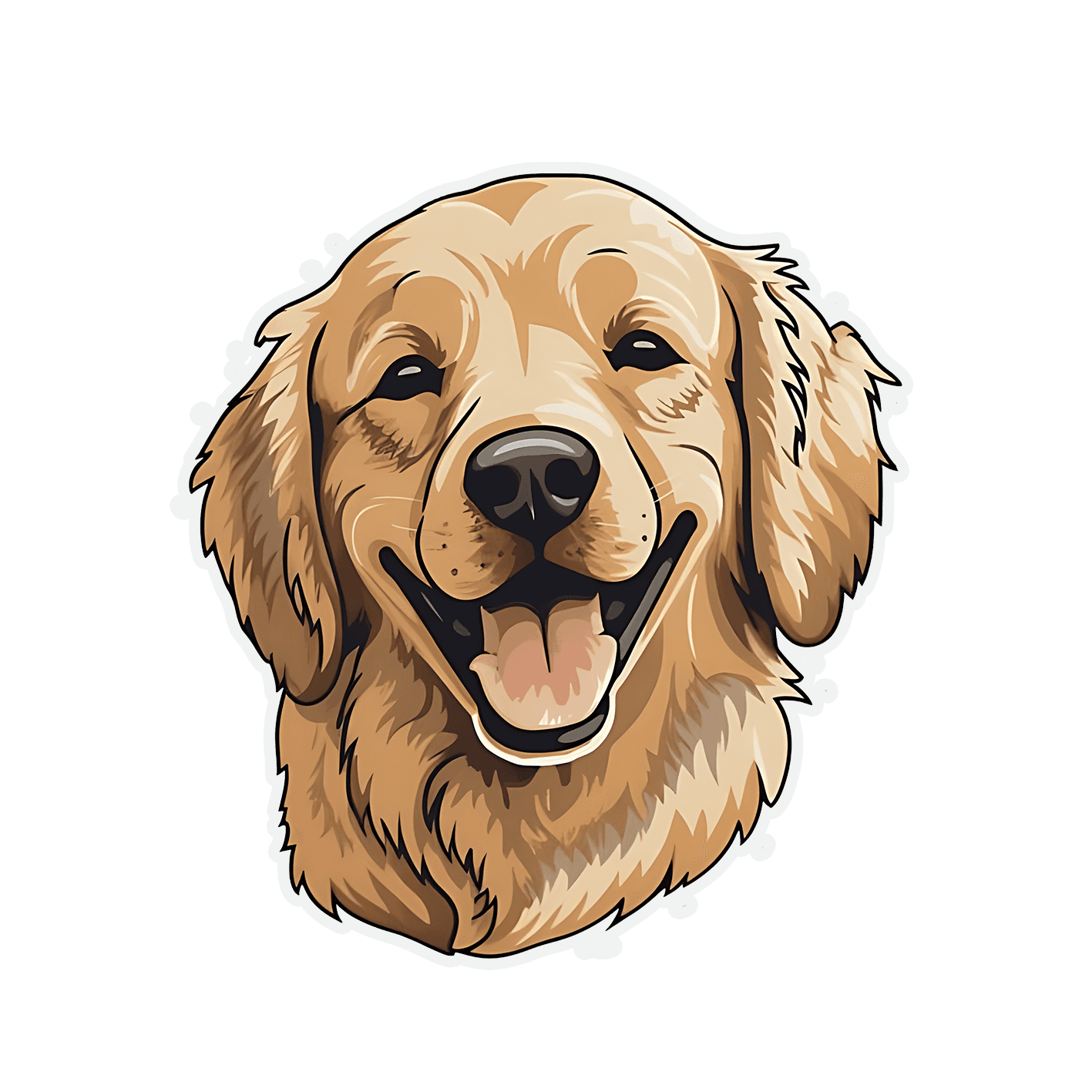 Cute Dog Sticker - sticckiz.com