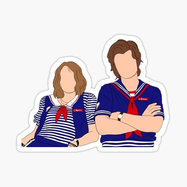 stranger things Sticker
