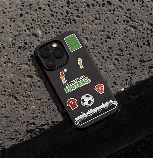 football mini sticker sheet 1x - sticckiz.com