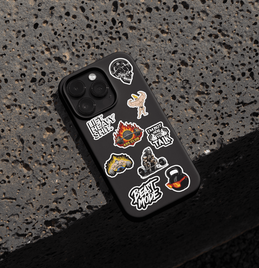 Gym Mini Sticker sheet 2 - sticckiz.com