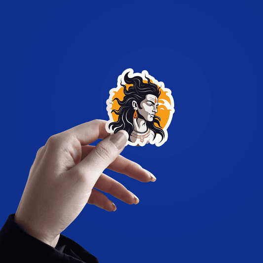 Lord Shiva Sticker - sticckiz.com