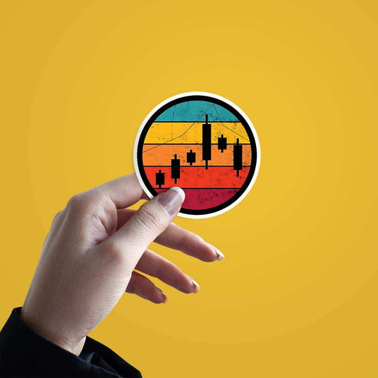 Retro Forex Sticker - sticckiz.com