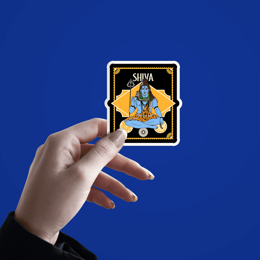 Shiva Sticker - sticckiz.com