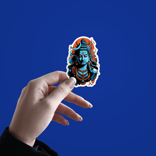 Lord Shiva - Mahadev Sticker - sticckiz.com