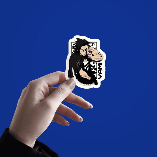 Angry Killer Aura Sticker - sticckiz.com