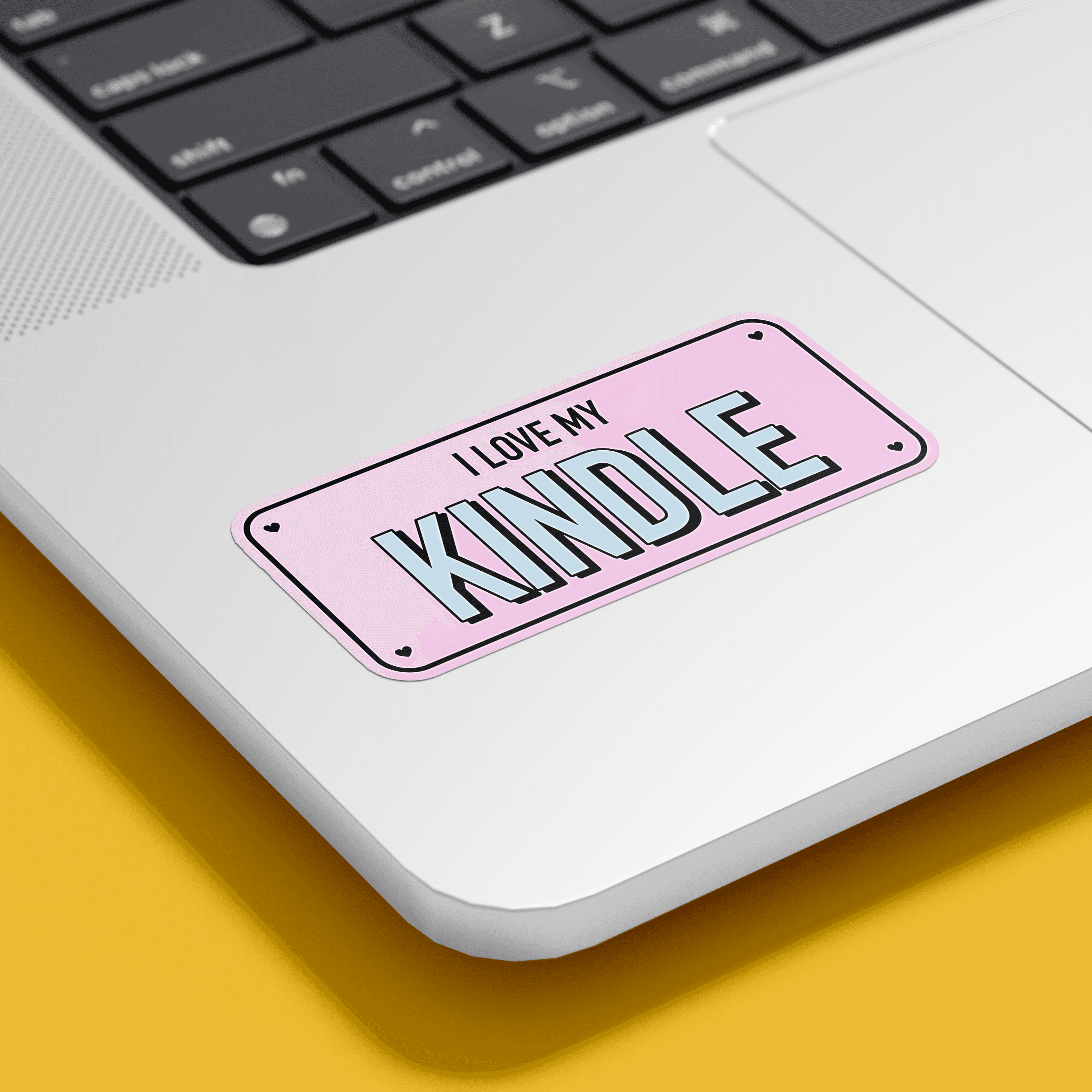 I Love My Kindle Sticker - sticckiz.com