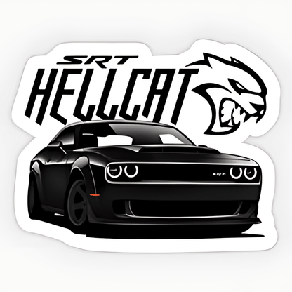 SRT Hellcat Mustang Sticker - sticckiz.com