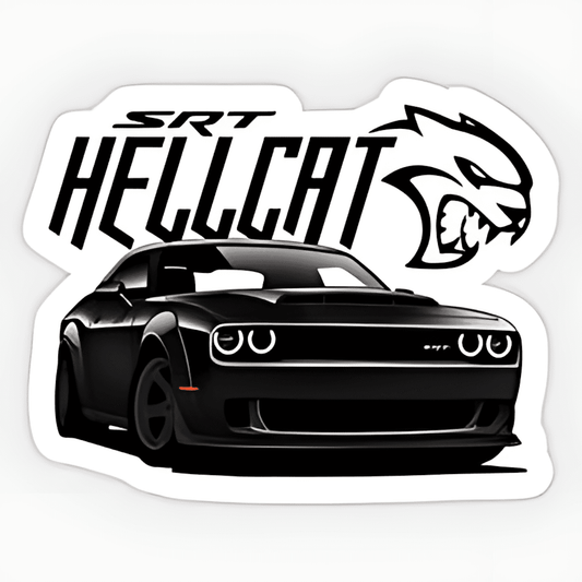 SRT Hellcat Mustang Sticker - sticckiz.com