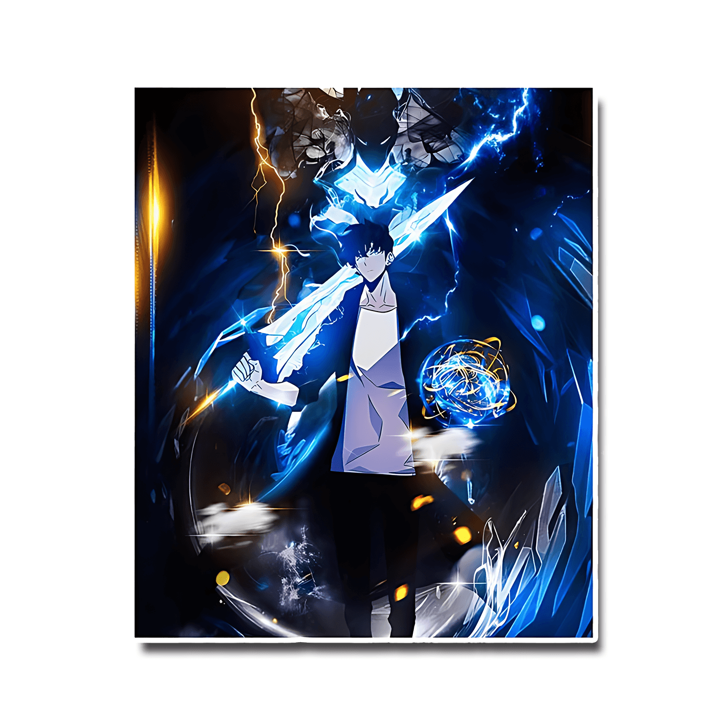 Dark Monarchs Jin Woo Sticker - sticckiz.com