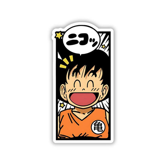 Goku bumper sticker - sticckiz.com
