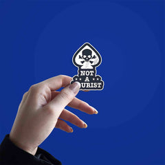 Not A Tourist Sticker - sticckiz.com