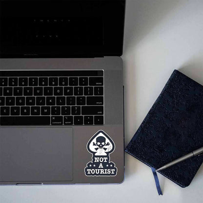 Not A Tourist Sticker - sticckiz.com