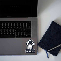 Not A Tourist Sticker - sticckiz.com