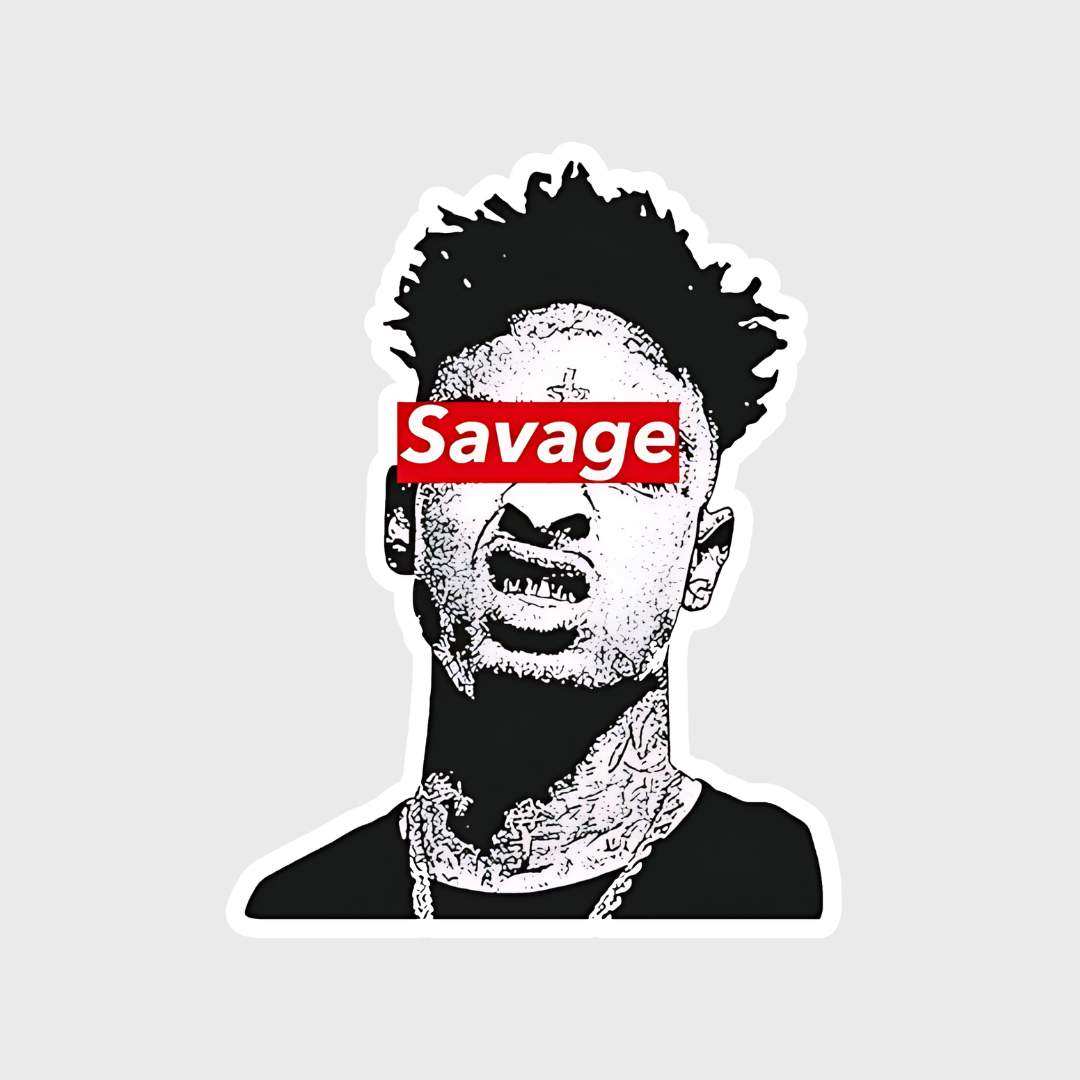 savage sticker - sticckiz.com