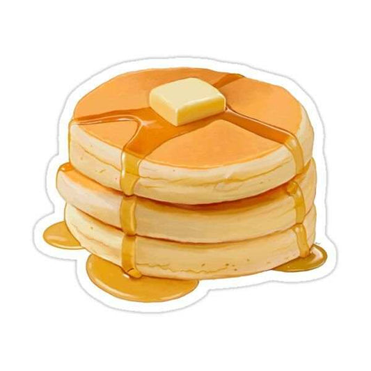 Pancakes Sticker - sticckiz.com