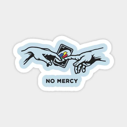 No mercy UNO Sticker - sticckiz.com