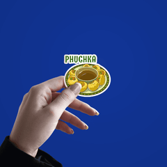 Phuchka sticker - sticckiz.com