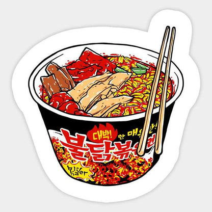 Samyang Korean Noodle Sticker - sticckiz.com