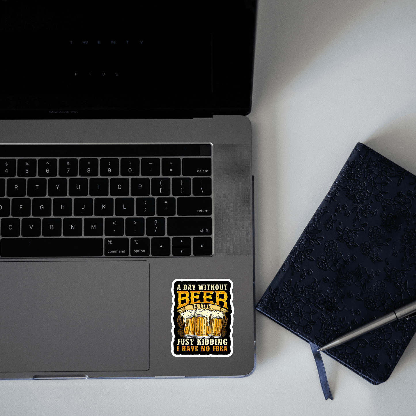 A day without beer sticker - sticckiz.com