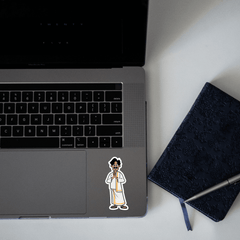 South inidan man Sticker - sticckiz.com