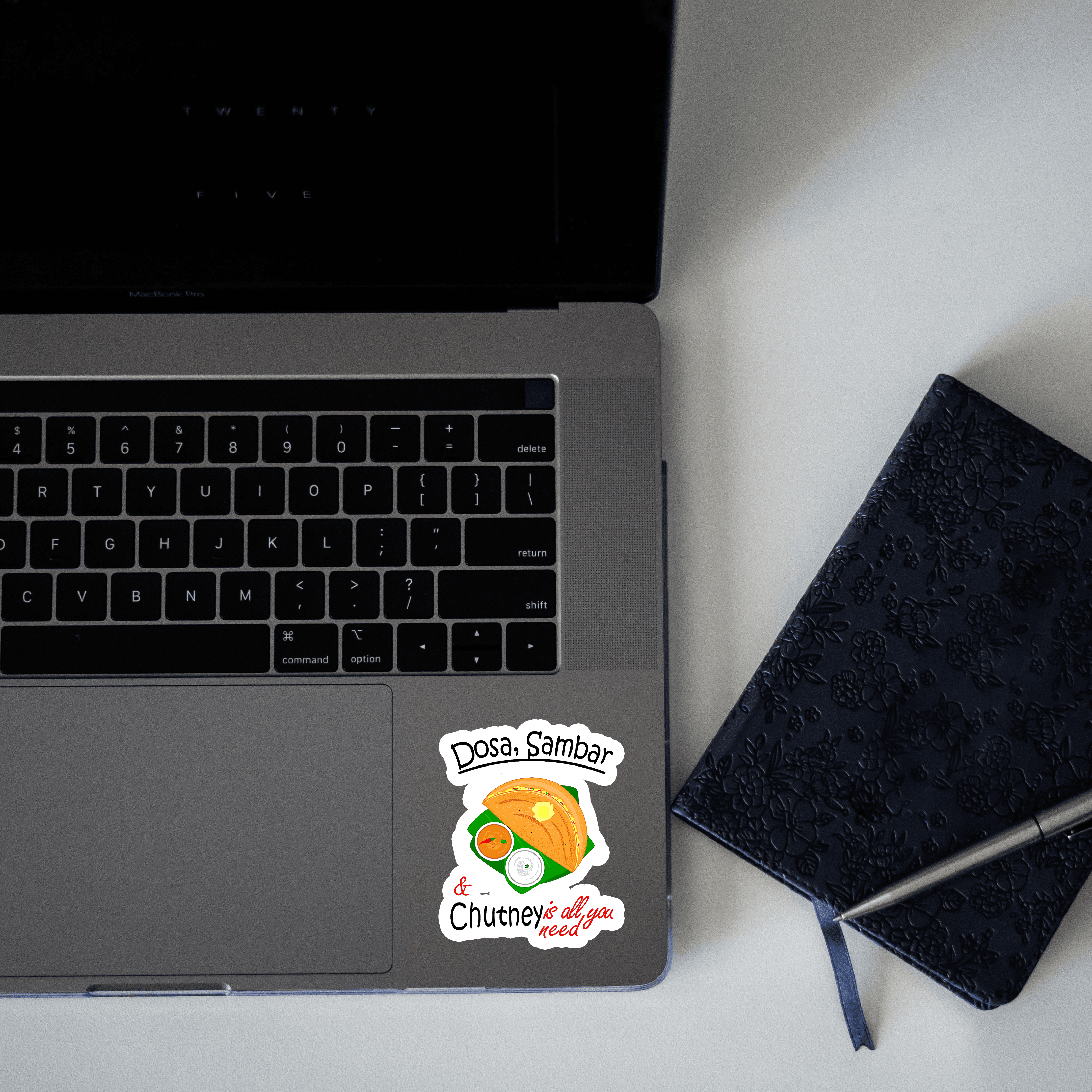 Dosa Sambhar and cutney is all you need sticker - sticckiz.com