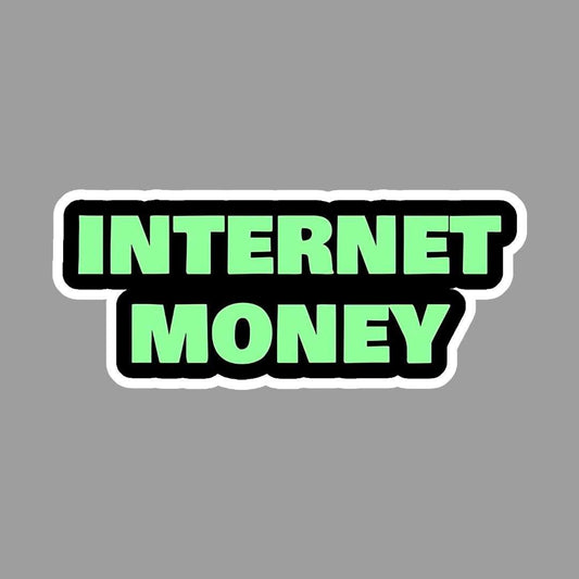 Internet Money Sticker - sticckiz.com